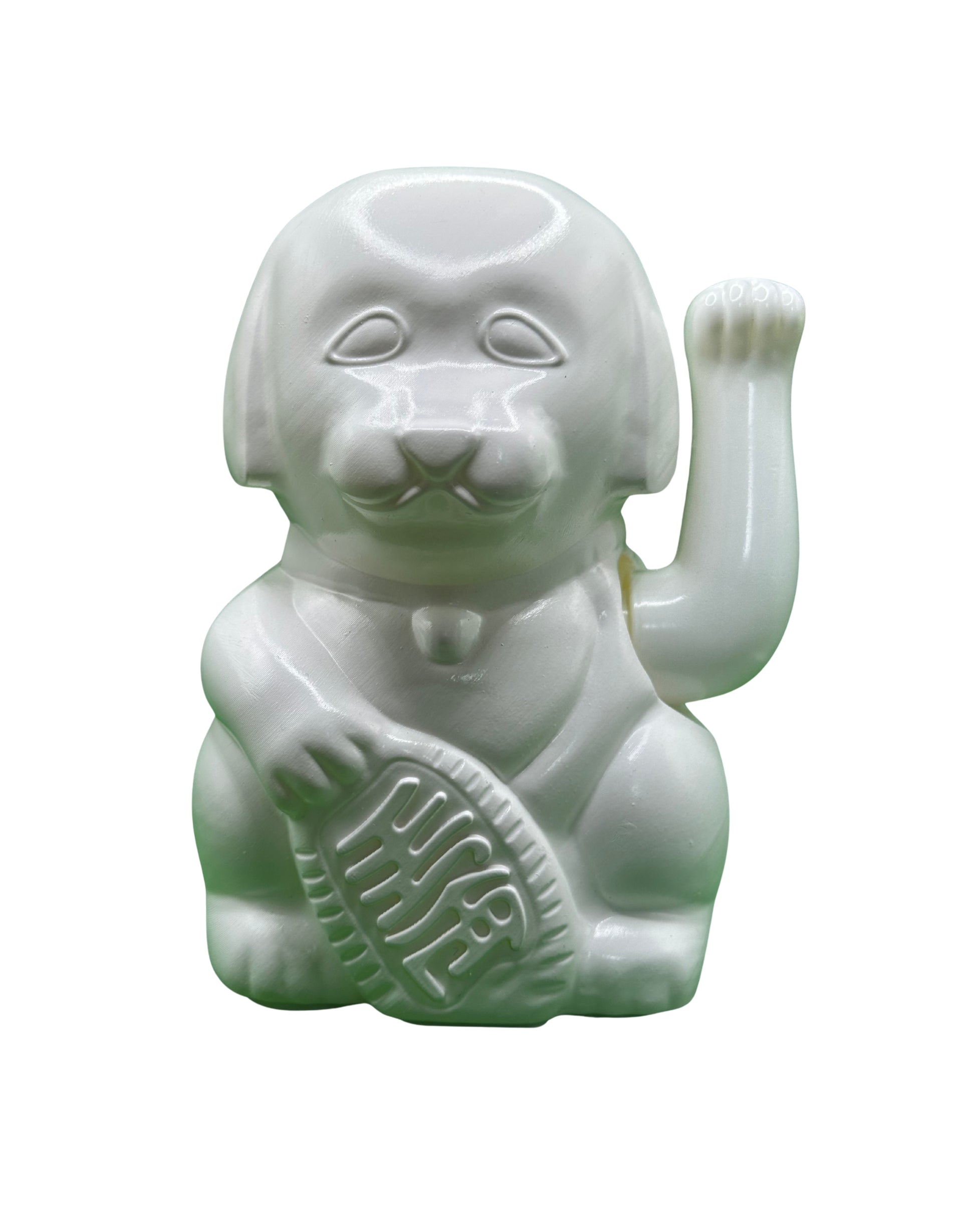 White LuckyDog by Unky