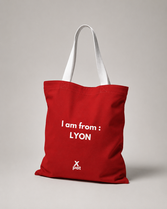 Xpat Bag – Édition LYON | Affichez votre fierté d'expat avec humour !
