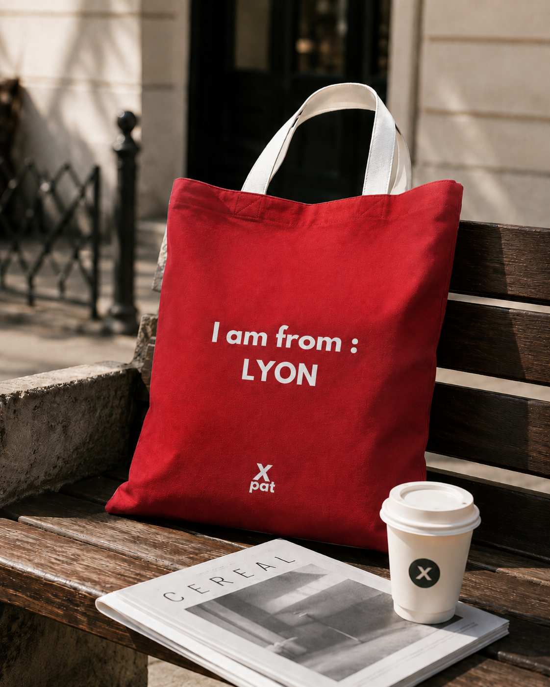 Xpat Bag – Édition LYON | Affichez votre fierté d'expat avec humour !