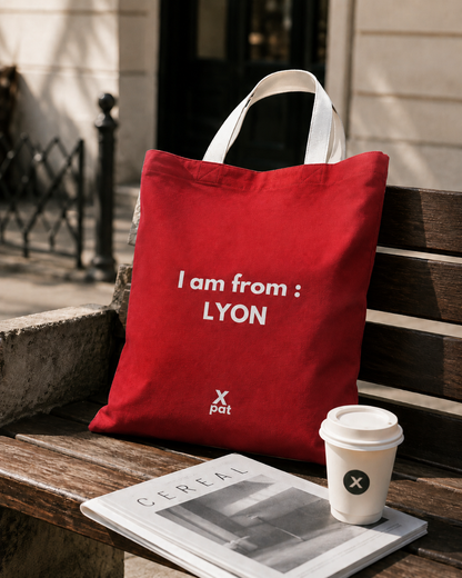 Xpat Bag – Édition LYON | Affichez votre fierté d'expat avec humour !