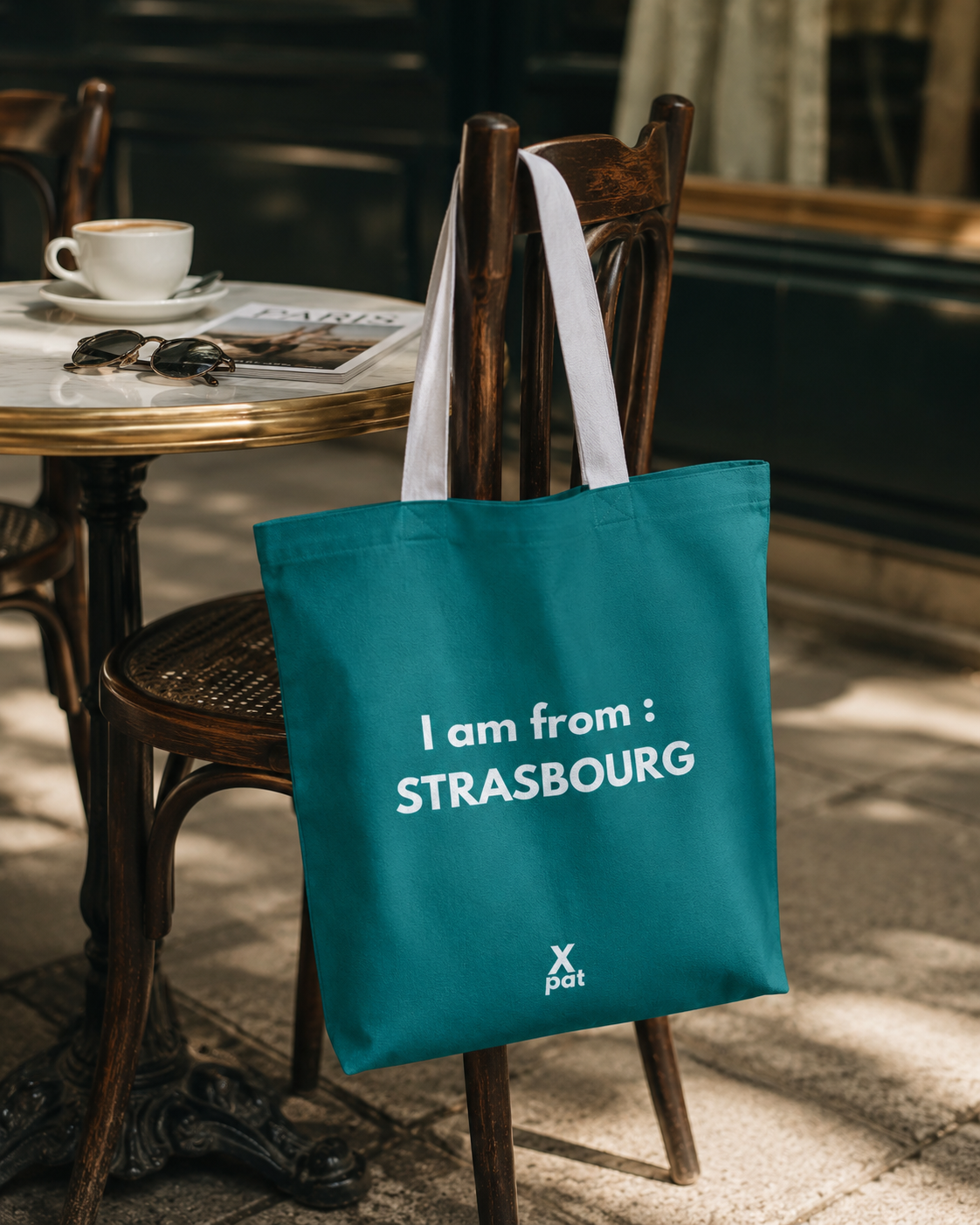 Xpat Bag – Édition STRASBOURG | Affichez votre fierté d'expat avec humour !