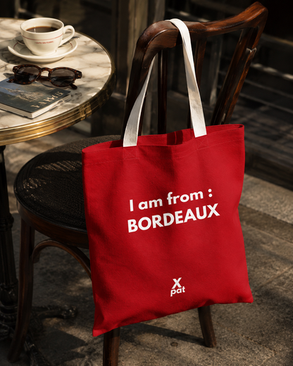 Xpat Bag – Édition BORDEAUX | Affichez votre fierté d'expat avec humour !