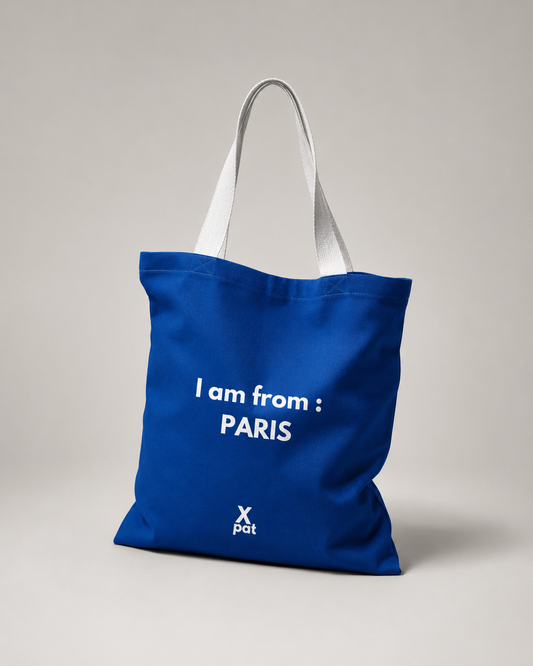 Xpat Bag – Édition PARIS | Affichez votre fierté d'expat avec humour !