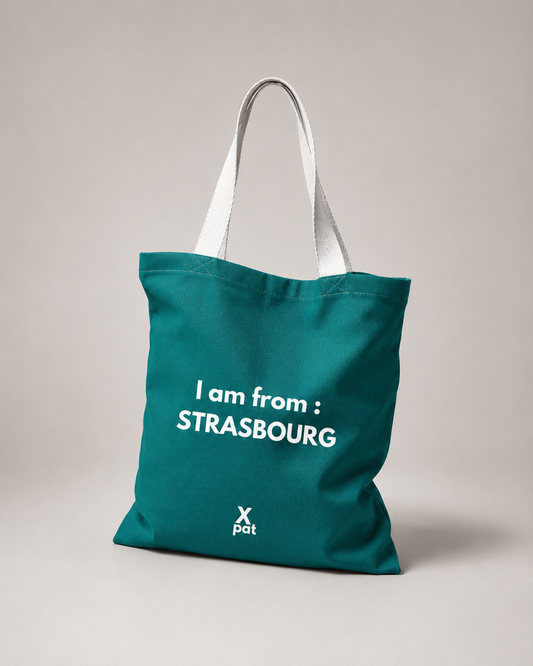 Xpat Bag – Édition STRASBOURG | Affichez votre fierté d'expat avec humour !
