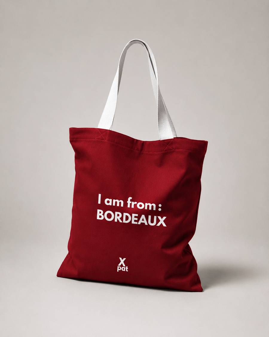 Xpat Bag – Édition BORDEAUX | Affichez votre fierté d'expat avec humour !