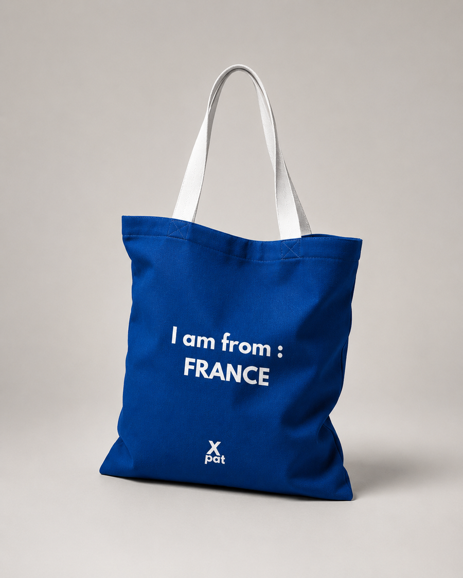Xpat Bag – Édition FRANCE | Affichez votre fierté d'expat avec humour !