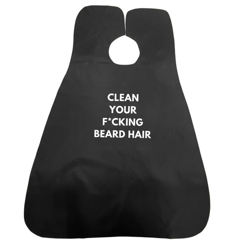 Beard Apron – “Clean Your F*cking Beard” | Funny Grooming Gift for Men