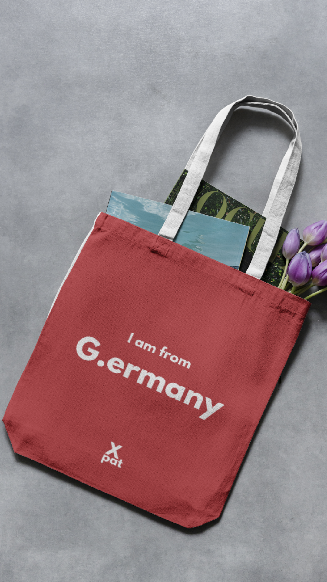 Xpat Bag – Germany Edition | Funny Tote Bag for Expats & Proud Travelers