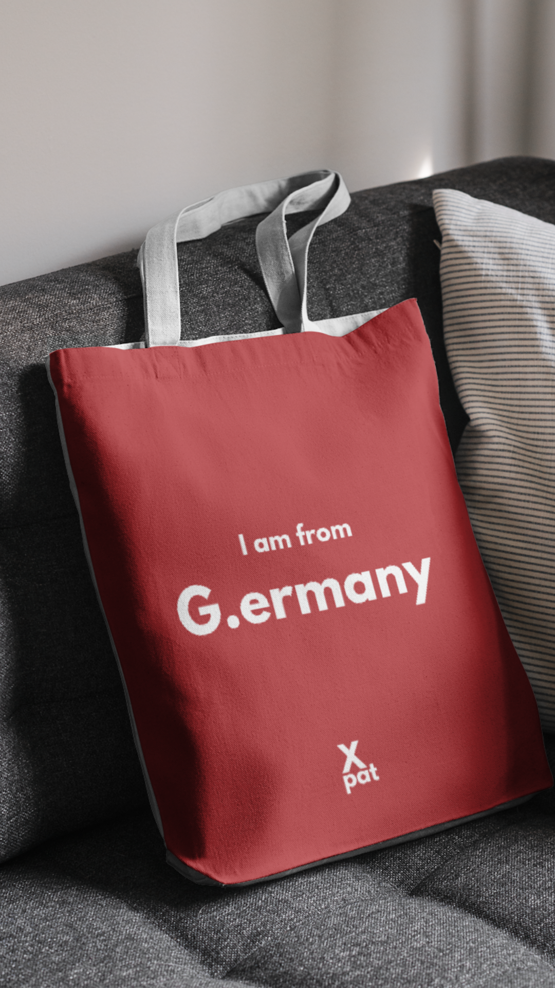 Xpat Bag – Germany Edition | Funny Tote Bag for Expats & Proud Travelers